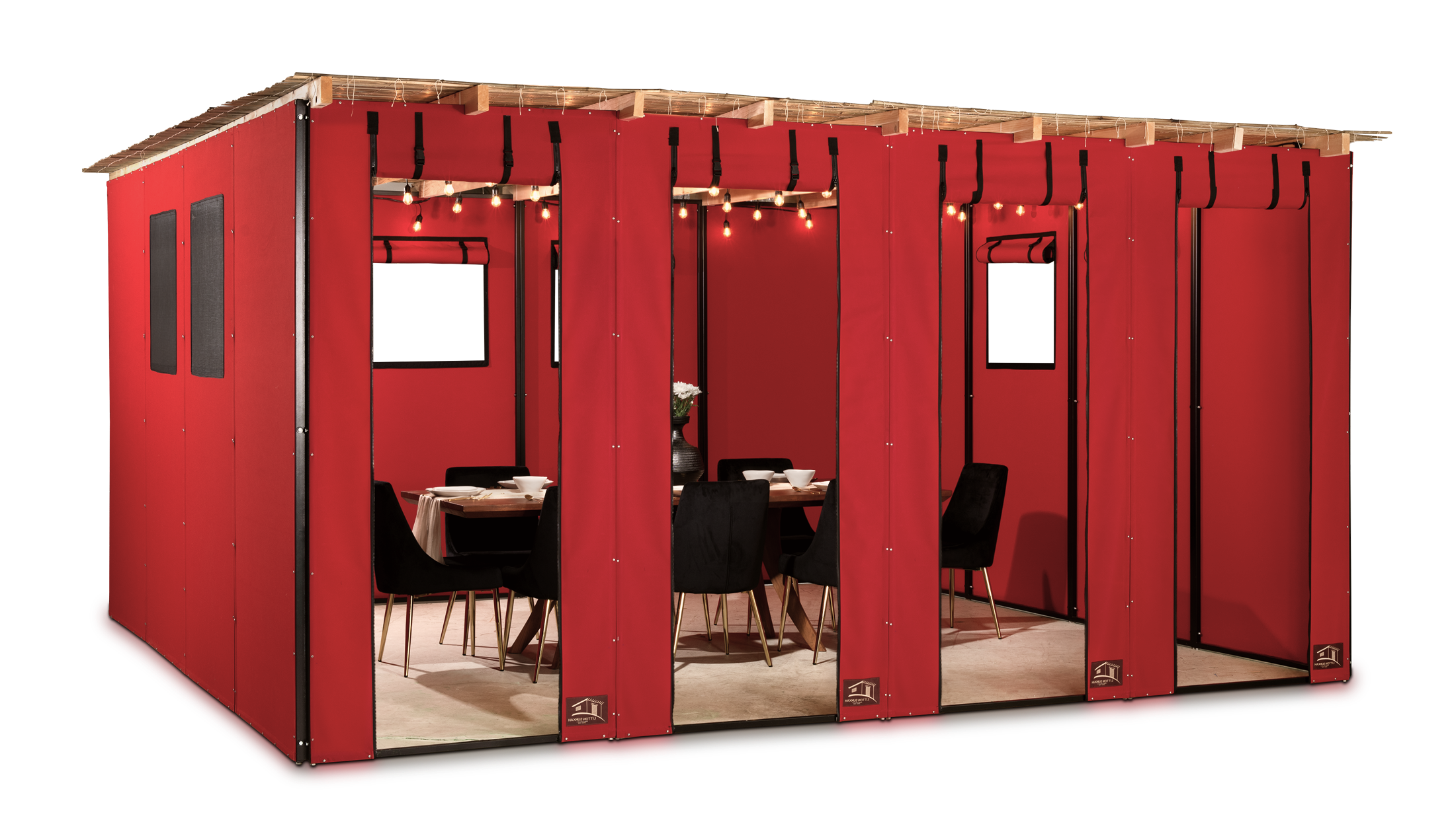 Litton Sukkah in red